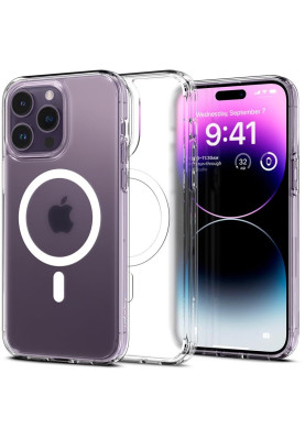 Чохол-накладка Spigen Ultra Hybrid MagFit для Apple iPhone 14 Pro Frost Clear (ACS05587)