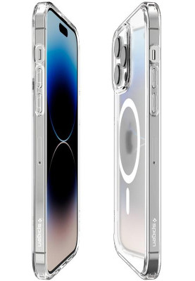 Чохол-накладка Spigen Ultra Hybrid MagFit для Apple iPhone 14 Pro Frost Clear (ACS05587)