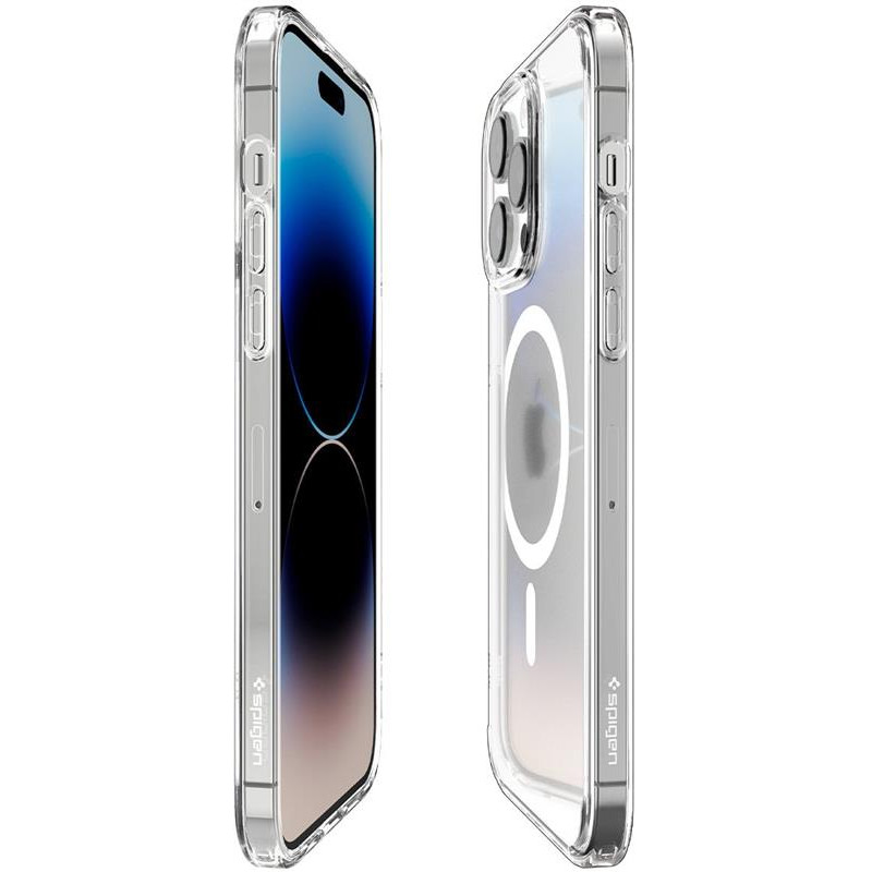 Чохол-накладка Spigen Ultra Hybrid MagFit для Apple iPhone 14 Pro Frost Clear (ACS05587)