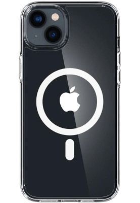 Чохол-накладка Spigen Ultra Hybrid MagFit для Apple iPhone 14 White (ACS05048)