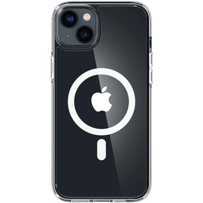 Чохол-накладка Spigen Ultra Hybrid MagFit для Apple iPhone 14 White (ACS05048)