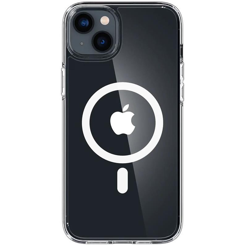 Чохол-накладка Spigen Ultra Hybrid MagFit для Apple iPhone 14 White (ACS05048)