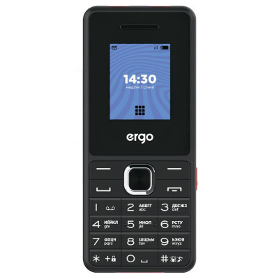 Мобiльний телефон Ergo E181 Dual Sim Black