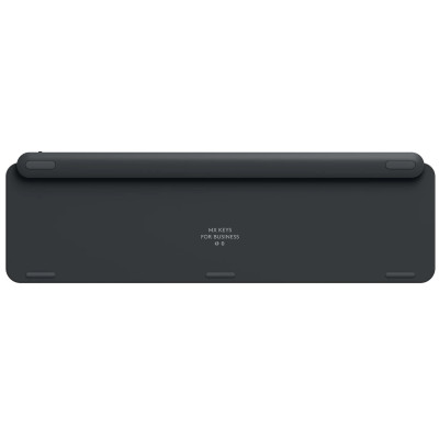 Клавіатура бездротова Logitech MX Keys Advanced for Business Wireless Illuminated UA Graphite (920-010251)