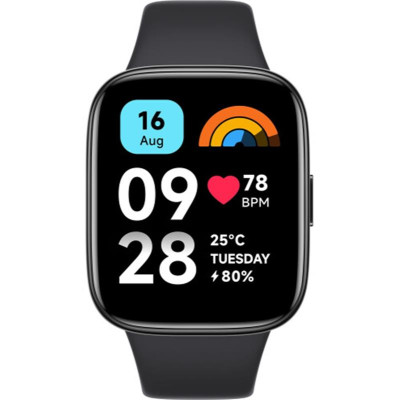 Смарт-годинник Xiaomi Redmi Watch 3 Active Black (BHR7266GL) EU_