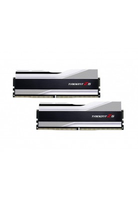 Модуль пам`ятi DDR5 2x16GB/6400 G.Skill Trident Z5 Silver (F5-6400J3239G16GX2-TZ5S)