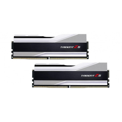Модуль пам`ятi DDR5 2x16GB/6400 G.Skill Trident Z5 Silver (F5-6400J3239G16GX2-TZ5S)