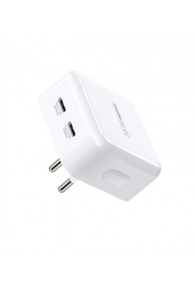 Мережевий зарядний пристрій Remax 35W PD + QC Fast Charger White (RP-U87)