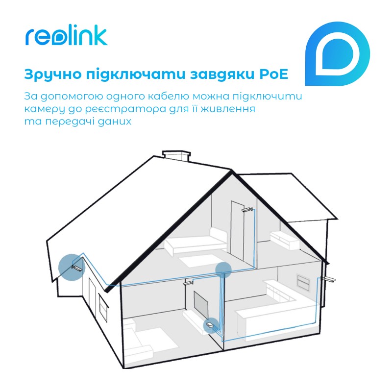 Відеореєстратор Reolink RLN8-410 без HDD