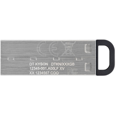 Флеш-накопичувач USB3.2 64GB Kingston DataTraveler Kyson Silver/Black (DTKN/64GB) Флеш-накопичувач USB3.2 64GB Kingston DataTraveler Kyson Silver/Black (DTKN/64GB)