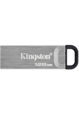 Флеш-накопичувач USB3.2 128GB Kingston DataTraveler Kyson Silver/Black (DTKN/128GB)