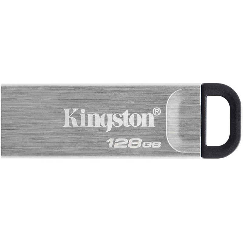 Флеш-накопичувач USB3.2 128GB Kingston DataTraveler Kyson Silver/Black (DTKN/128GB)