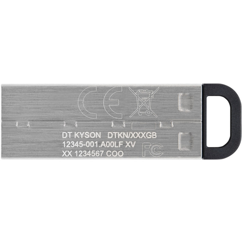 Флеш-накопичувач USB3.2 128GB Kingston DataTraveler Kyson Silver/Black (DTKN/128GB)