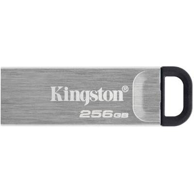 Флеш-накопичувач USB3.2 256GB Kingston DataTraveler Kyson Silver/Black (DTKN/256GB) Флеш-накопичувач USB3.2 256GB Kingston DataTraveler Kyson Silver/Black (DTKN/256GB)