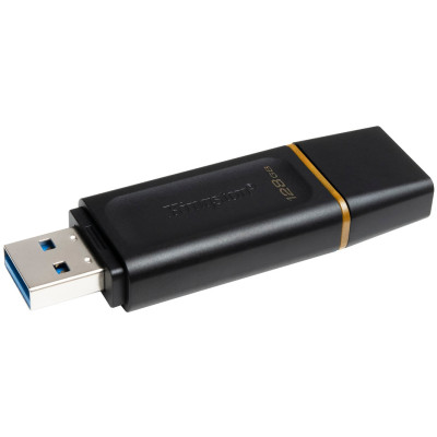 Флеш-накопичувач USB3.2 128GB Kingston DataTraveler Exodia Black/Yellow (DTX/128GB)