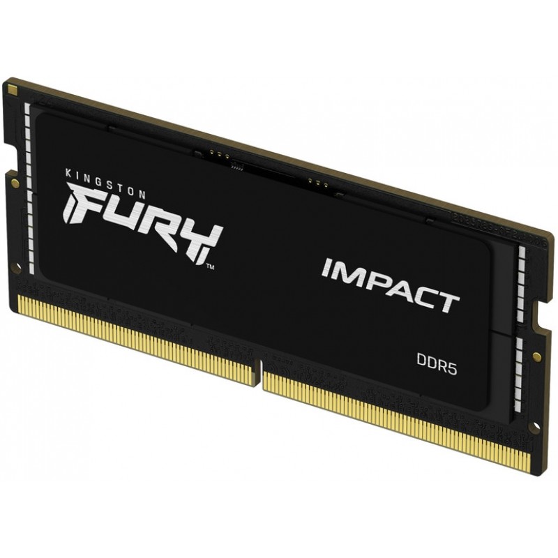 Модуль пам`ятi SO-DIMM 32GB/5600 DDR5 Kingston Fury Impact PnP (KF556S40IB-32)