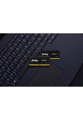 Модуль пам`ятi SO-DIMM 32GB/5600 DDR5 Kingston Fury Impact PnP (KF556S40IB-32)