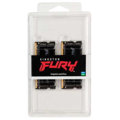 Модуль пам`ятi SO-DIMM 2x16GB/3200 DDR4 Kingston Fury Impact (KF432S20IBK2/32)