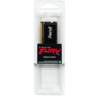 Модуль пам`яті SO-DIMM 8GB/3200 DDR4 Kingston Fury Impact (KF432S20IB/8)