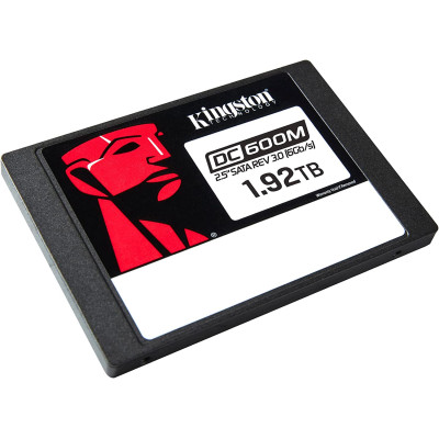 Накопичувач SSD  1.9TB Kingston SSD DC600M 2.5" SATAIII 3D TLC (SEDC600M/1920G)