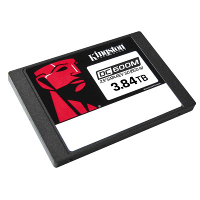 Накопичувач SSD  3.84TB Kingston SSD DC600M 2.5" SATAIII 3D TLC (SEDC600M/3840G)