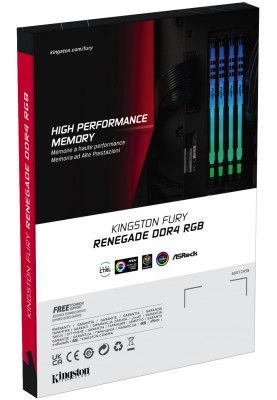 Модуль пам`яті DDR4 2x8GB/3200 Kingston Fury Renegade RGB (KF432C16RBAK2/16)