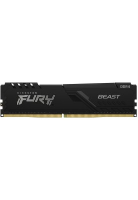 Модуль пам`ятi DDR4 2x4GB/2666 Kingston Fury Beast Black (KF426C16BBK2/8)