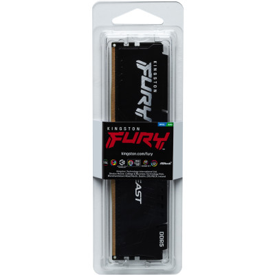 Модуль пам`яті DDR5 16GB/6800 Kingston Fury Beast Black (KF568C34BB-16)