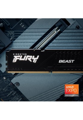 Модуль пам`яті DDR5 2x16GB/6000 Kingston Fury Beast Black (KF560C36BBEK2-32)