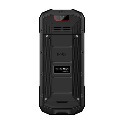 Мобільний телефон Sigma mobile X-treme PA68 Dual Sim Black/Red (4827798466520)