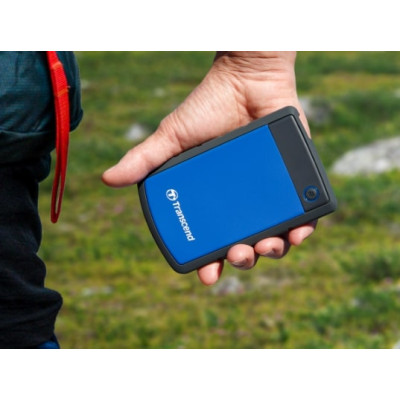 Зовнішній жорсткий диск 2.5" USB 1.0TB Transcend StoreJet 25H3 (TS1TSJ25H3P)