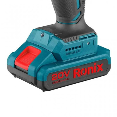 Дриль-шуруповерт ударний акумуляторний Ronix 8900K