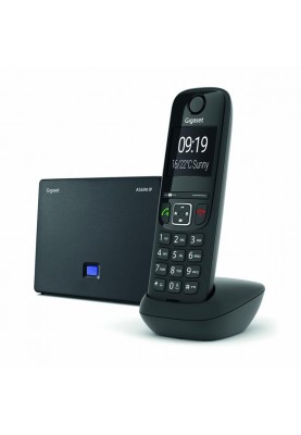 Радiотелефон DECT Gigaset AS690 IP Black (S30852H2813S301)