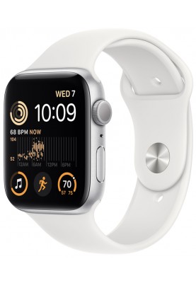 Смарт-годинник Apple Watch SE GPS 44mm Silver Aluminum Case (MNK23UL/A)