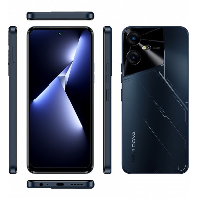 Смартфон Tecno Pova-5 (LH7n) 8/128GB Dual Sim Mecha Black (4894947000492)