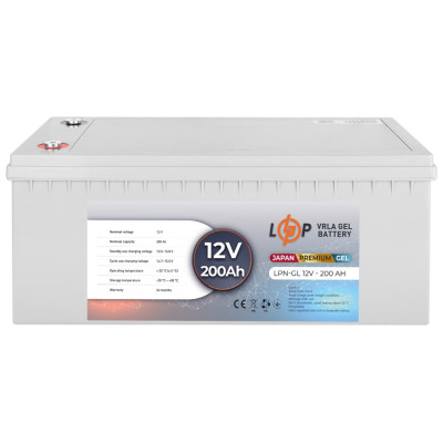 Акумуляторна батарея Logicpower LPN-GL 12V-200 Ah GEL
