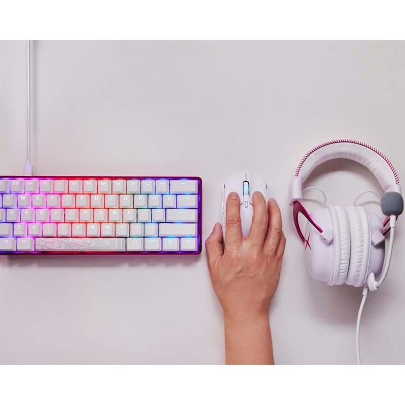 Мишка бездротова HyperX Pulsefire Haste 2 WL White (6N0A9AA)