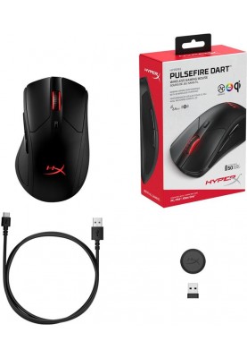 Миша бездротова HyperX Pulsefire Dart Black (4P5Q4AA)