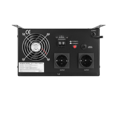 Сонячний інвертор (ДБЖ) LogicPower LPY-С-PSW-1500VA (1050Вт) MPPT 24V (LP19541)
