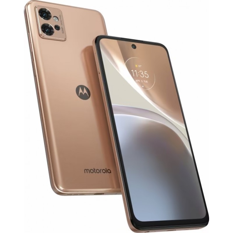 Смартфон Motorola Moto G32 6/128GB Dual Sim Rose Gold (PAUU0039RS)