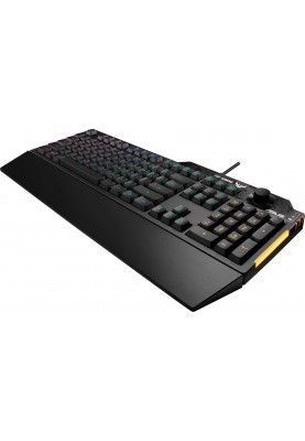 Клавіатура Asus TUF Gaming K1 USB Black UKR (90MP01X0-BKMA00)