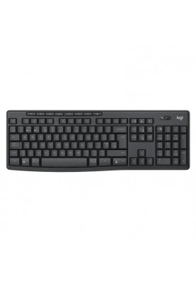 Комплект (клавіатура, мишка) бездротовий Logitech MK370 Black USB (L920-012077)