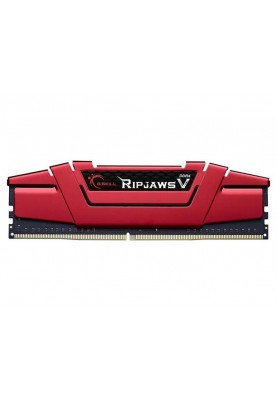 Модуль пам`ятi DDR4 2x8GB/2666 G.Skill Ripjaws V Red (F4-2666C19D-16GVR)