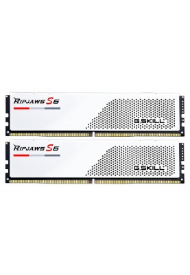 Модуль пам`ятi DDR5 2x16GB/6000 G.Skill Ripjaws S5 White (F5-6000J3040F16GX2-RS5W)