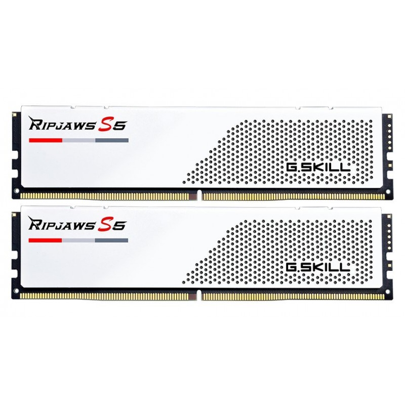 Модуль пам`ятi DDR5 2x16GB/6000 G.Skill Ripjaws S5 White (F5-6000J3040F16GX2-RS5W)