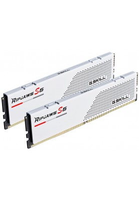 Модуль пам`ятi DDR5 2x16GB/6000 G.Skill Ripjaws S5 White (F5-6000J3040F16GX2-RS5W)