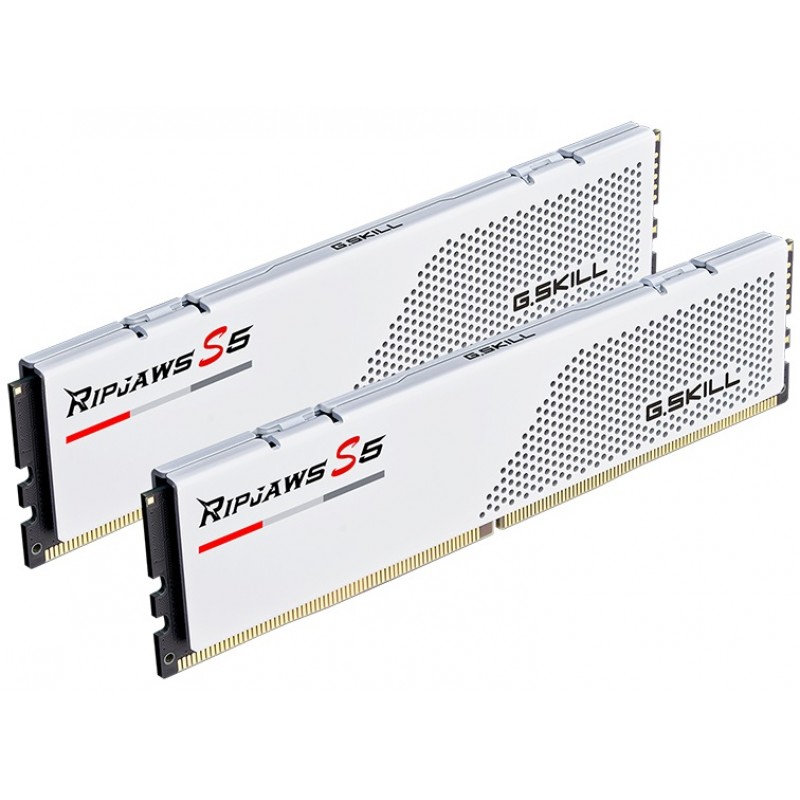 Модуль пам`ятi DDR5 2x16GB/6000 G.Skill Ripjaws S5 White (F5-6000J3040F16GX2-RS5W)