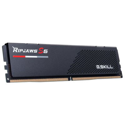 Модуль пам`ятi DDR5 2x32GB/6400 G.Skill Ripjaws S5 Black (F5-6400J3239G32GX2-RS5K)