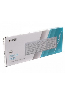 Клавіатура A4Tech Fstyler FX-50 White