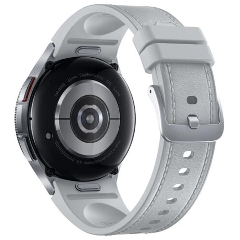 Смарт-годинник Samsung Galaxy Watch6 Classic 43mm Silver (SM-R950NZSASEK)